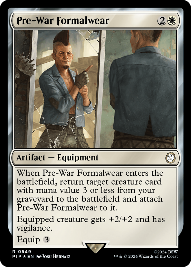 Pre-War Formalwear (Surge Foil) [Fallout] | L.A. Mood Comics and Games