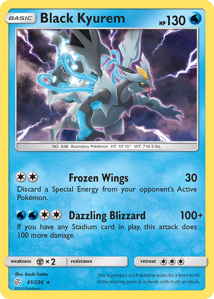 Black Kyurem (61/236) [Sun & Moon: Cosmic Eclipse] | L.A. Mood Comics and Games