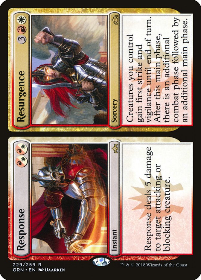 Response // Resurgence [Guilds of Ravnica] | L.A. Mood Comics and Games