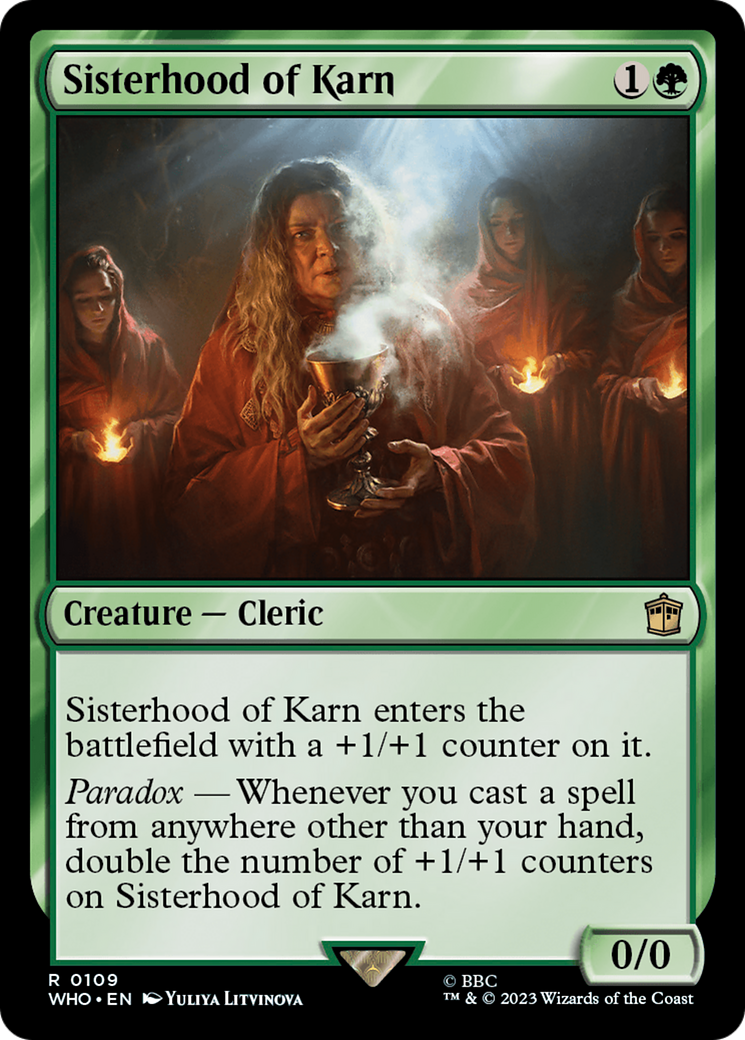 Sisterhood of Karn [Doctor Who] | L.A. Mood Comics and Games