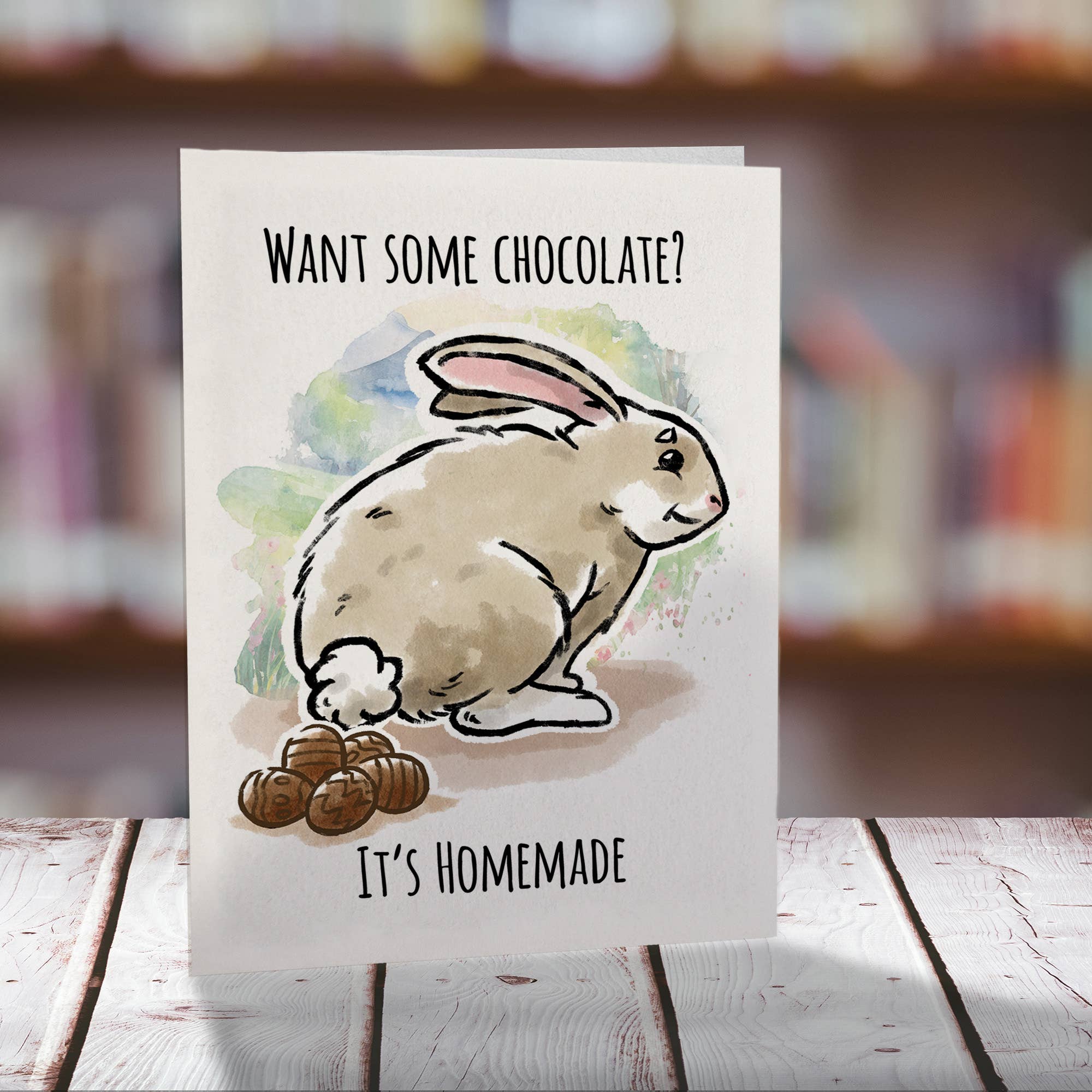 "It's Homemade" Funny Easter Card Happy Easter Card | L.A. Mood Comics and Games