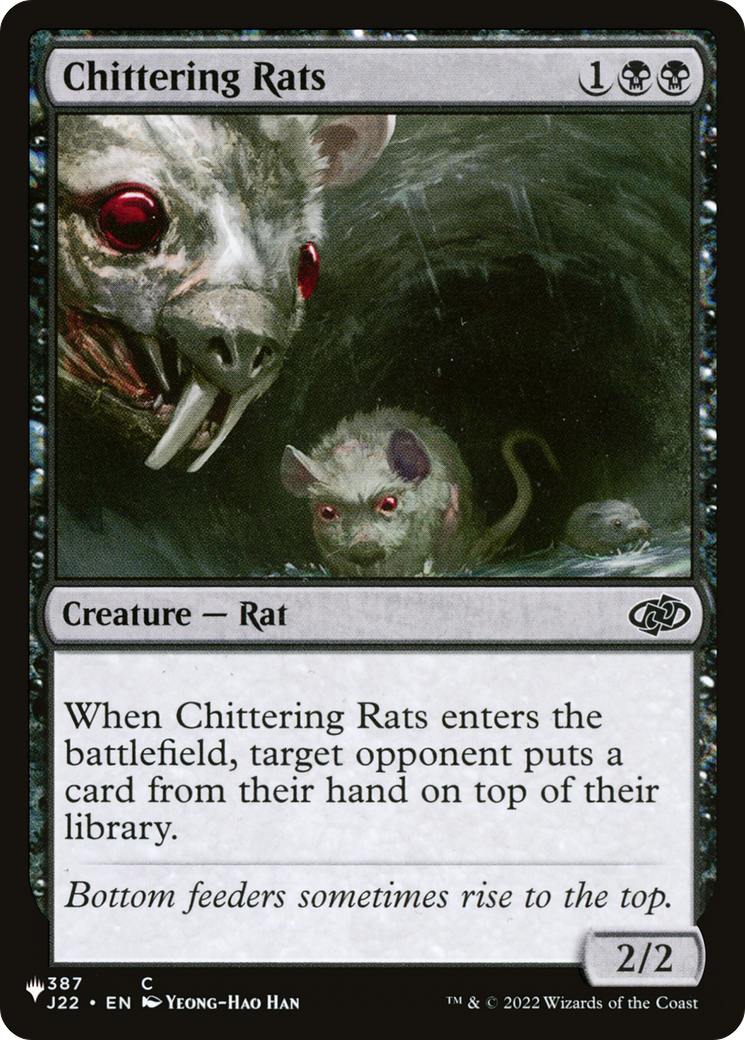 Chittering Rats [The List Reprints] | L.A. Mood Comics and Games