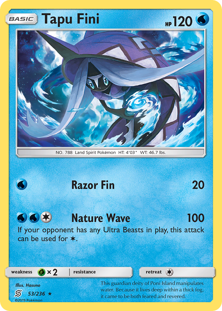 Tapu Fini (53/236) [Sun & Moon: Unified Minds] | L.A. Mood Comics and Games