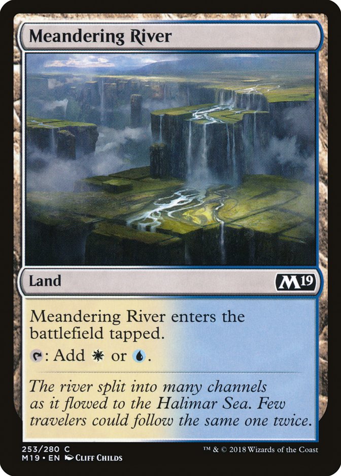Meandering River [Core Set 2019] | L.A. Mood Comics and Games