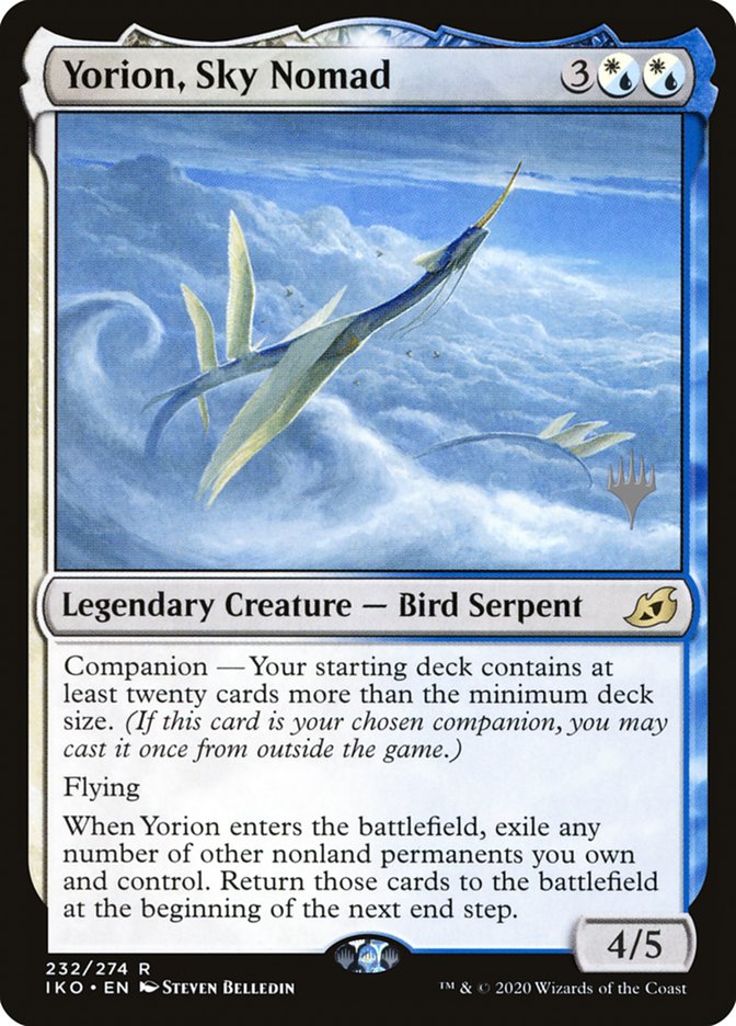 Yorion, Sky Nomad (Promo Pack) [Ikoria: Lair of Behemoths Promos] | L.A. Mood Comics and Games