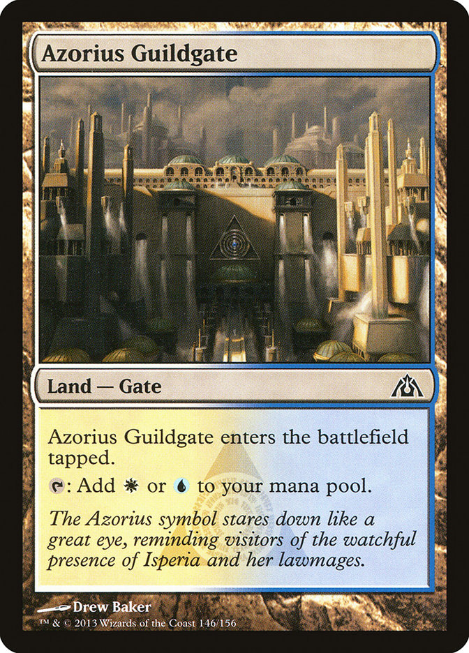 Azorius Guildgate [Dragon's Maze] | L.A. Mood Comics and Games