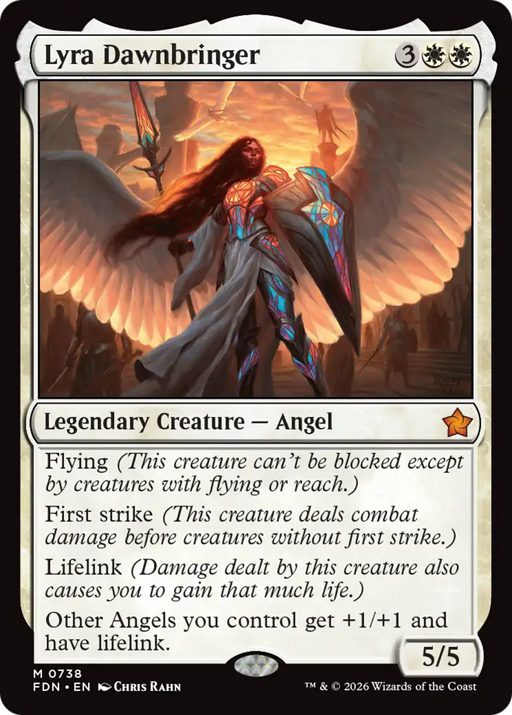 Lyra Dawnbringer (0738) [Foundations] | L.A. Mood Comics and Games