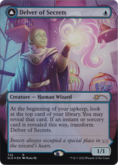 Delver of Secrets // Insectile Aberration (Borderless) [Secret Lair: From Cute to Brute] | L.A. Mood Comics and Games