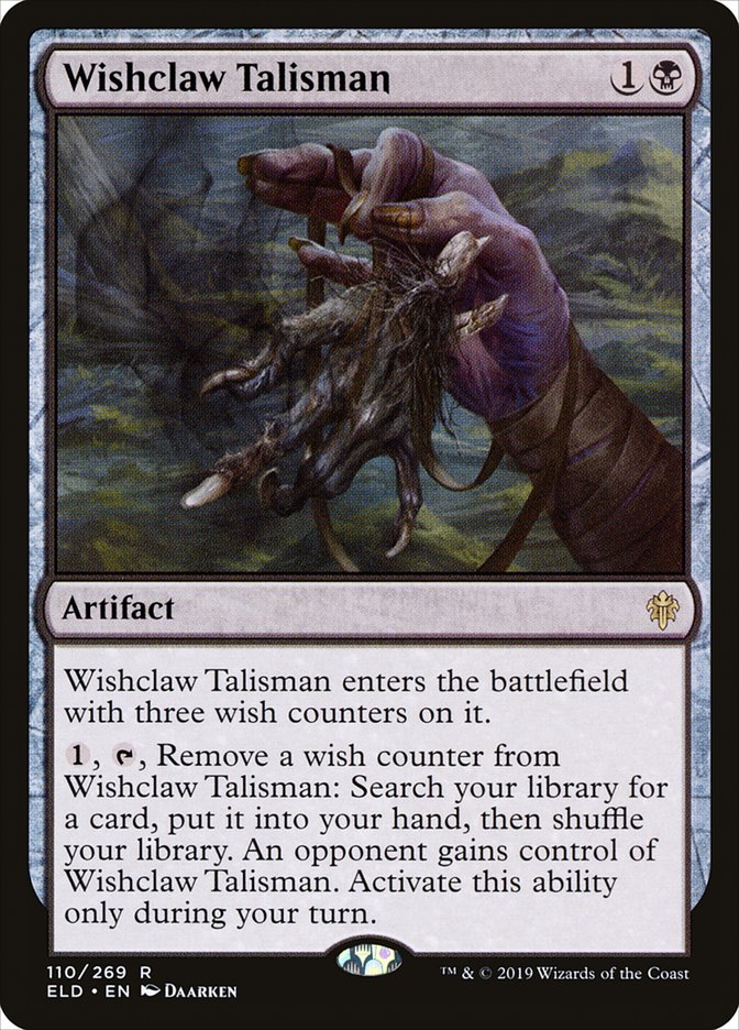 Wishclaw Talisman [Throne of Eldraine] | L.A. Mood Comics and Games