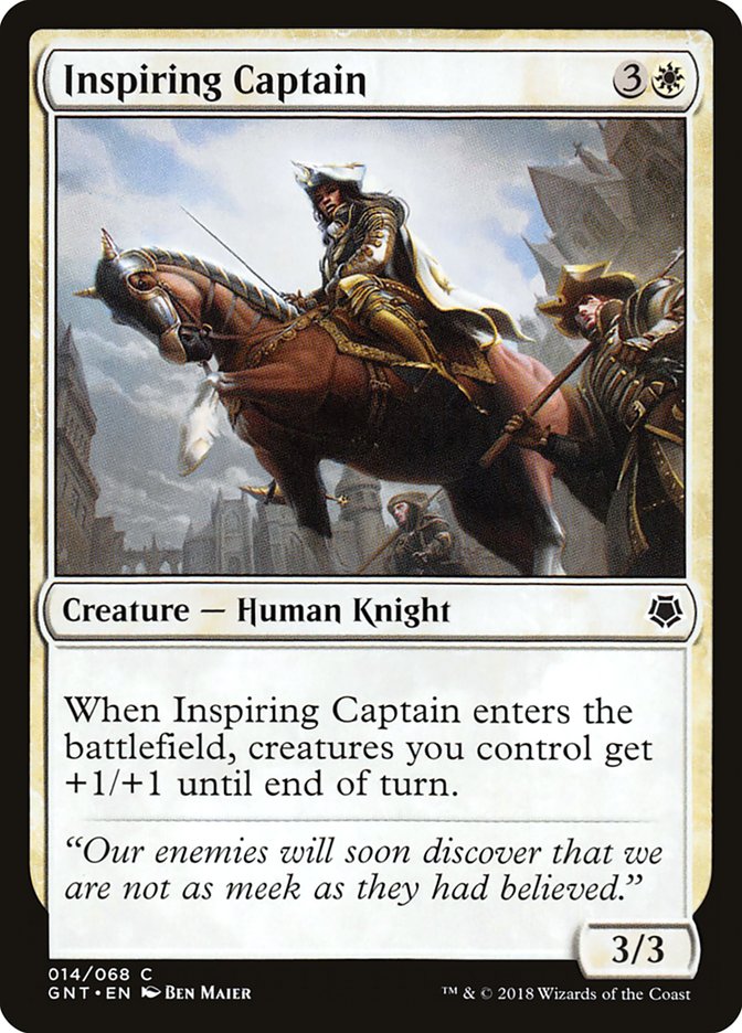 Inspiring Captain [Game Night 2018] | L.A. Mood Comics and Games