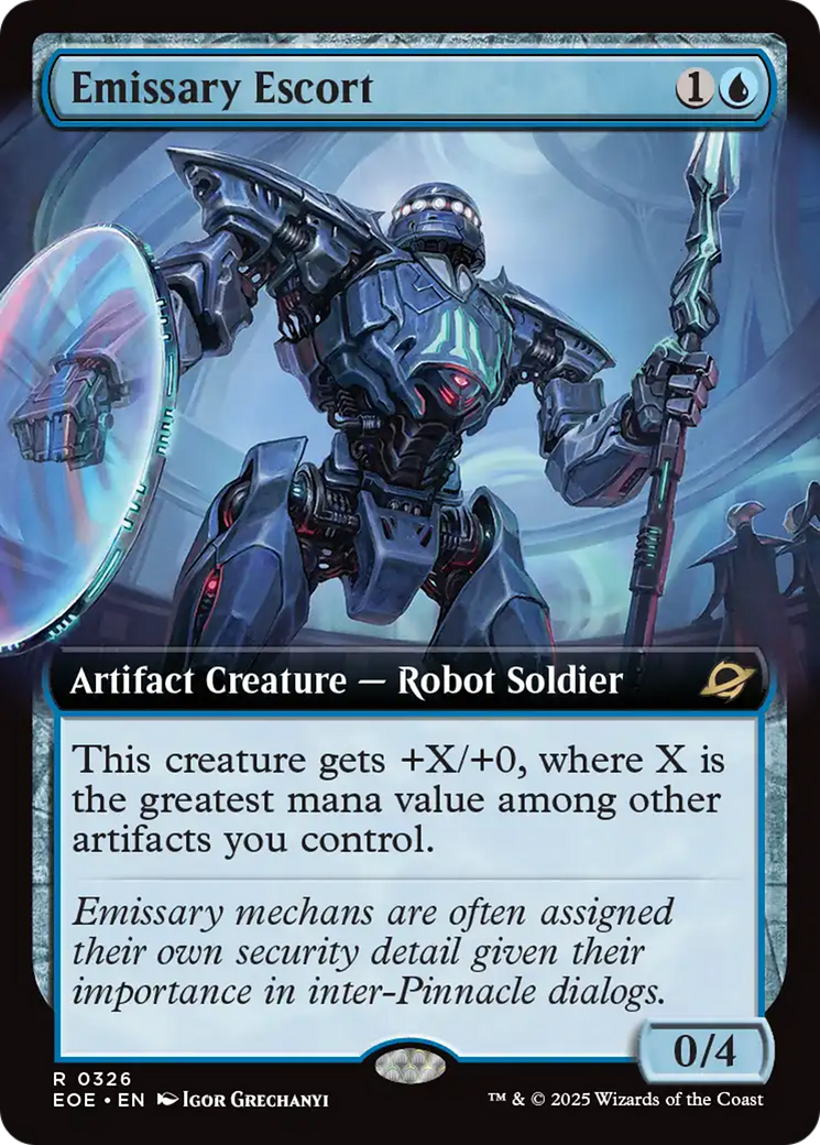 Emissary Escort (Extended Art) [Edge of Eternities] | L.A. Mood Comics and Games