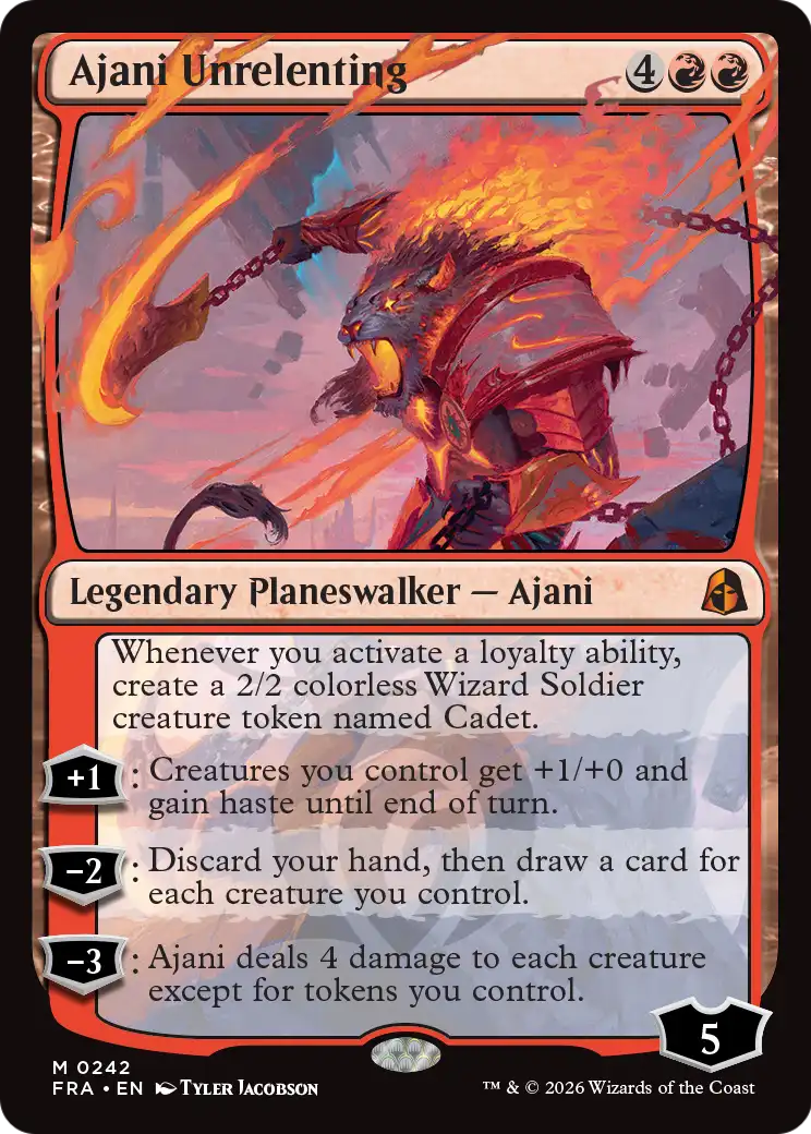 Ajani Unrelenting [Reality Fracture] | L.A. Mood Comics and Games