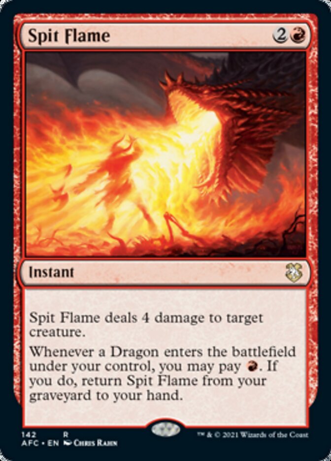 Spit Flame [Dungeons & Dragons: Adventures in the Forgotten Realms Commander] | L.A. Mood Comics and Games
