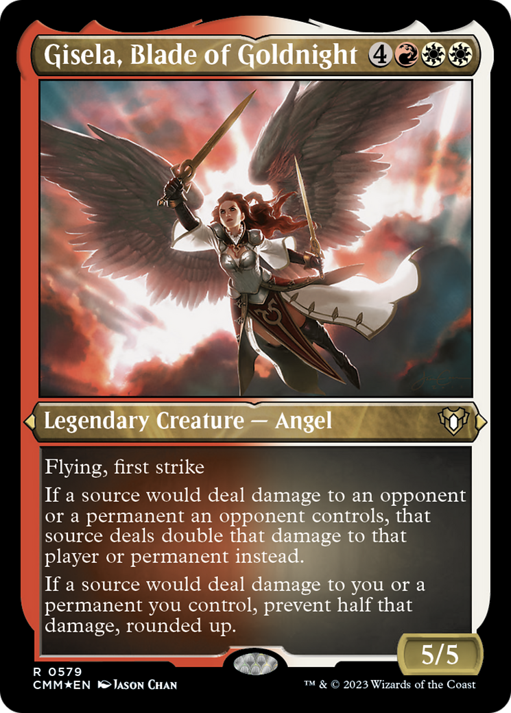 Gisela, Blade of Goldnight (Foil Etched) [Commander Masters] | L.A. Mood Comics and Games
