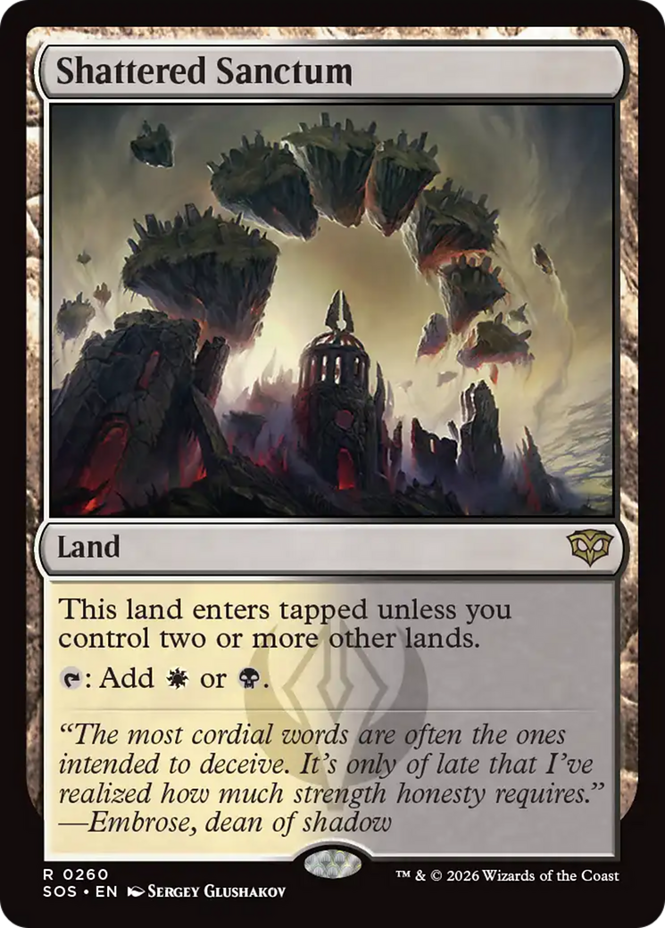 Shattered Sanctum [Secrets of Strixhaven] | L.A. Mood Comics and Games