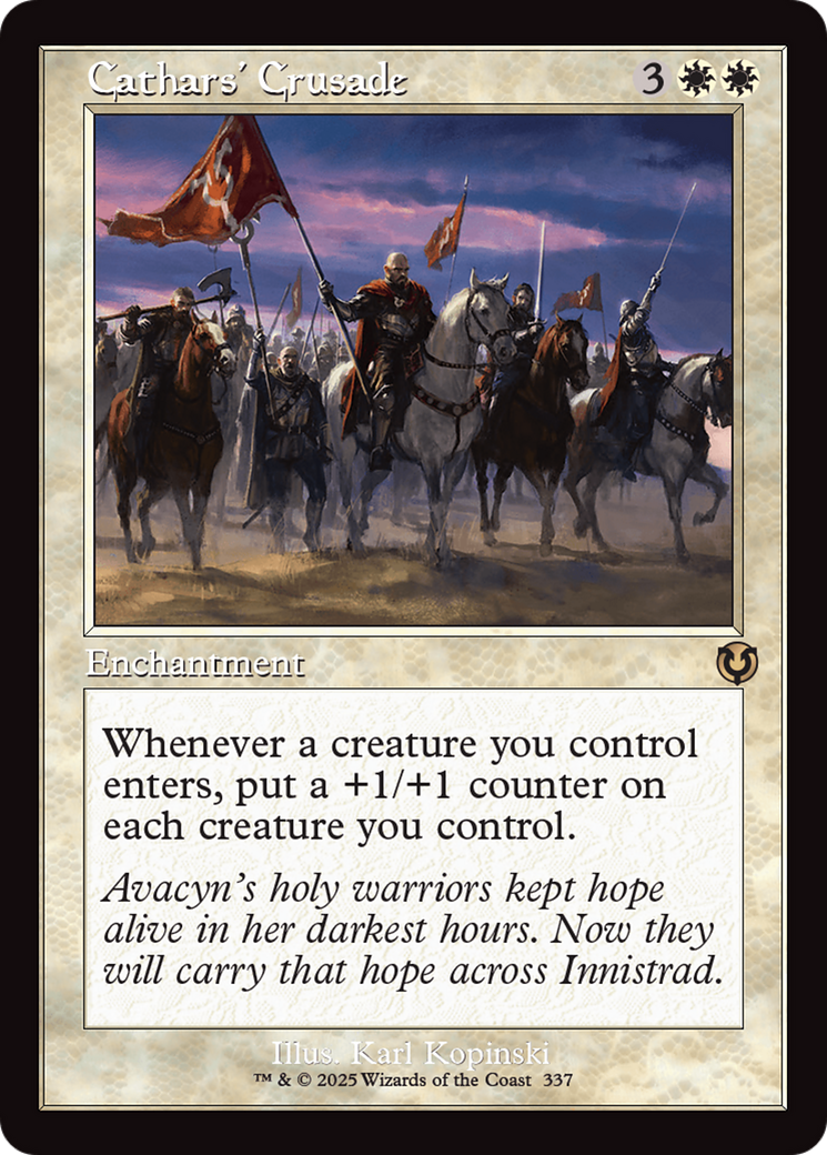 Cathars' Crusade (Retro Frame) [Innistrad Remastered] | L.A. Mood Comics and Games