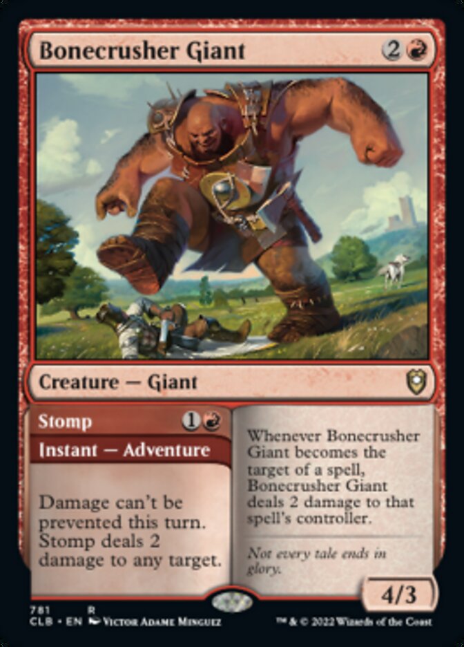 Bonecrusher Giant // Stomp [Commander Legends: Battle for Baldur's Gate] | L.A. Mood Comics and Games
