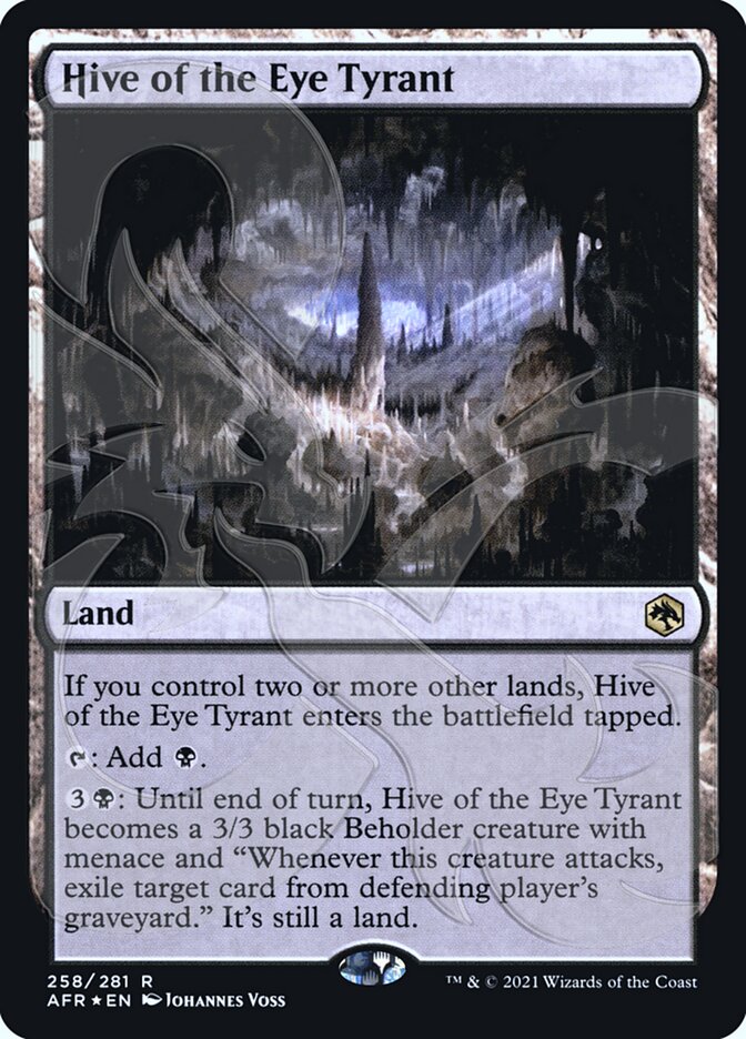 Hive of the Eye Tyrant (Ampersand Promo) [Dungeons & Dragons: Adventures in the Forgotten Realms Promos] | L.A. Mood Comics and Games