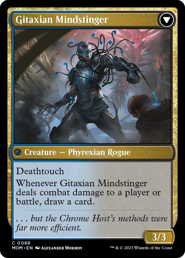 Aetherblade Agent // Gitaxian Mindstinger [March of the Machine] | L.A. Mood Comics and Games