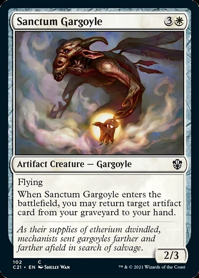 Sanctum Gargoyle [Commander 2021] | L.A. Mood Comics and Games