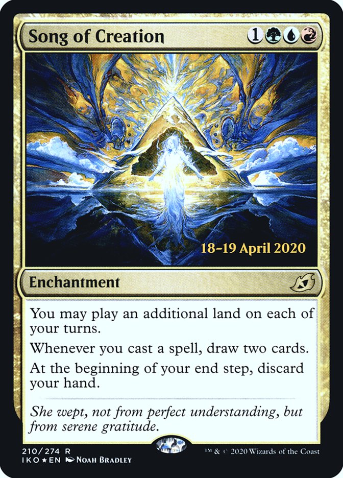 Song of Creation [Ikoria: Lair of Behemoths Prerelease Promos] | L.A. Mood Comics and Games
