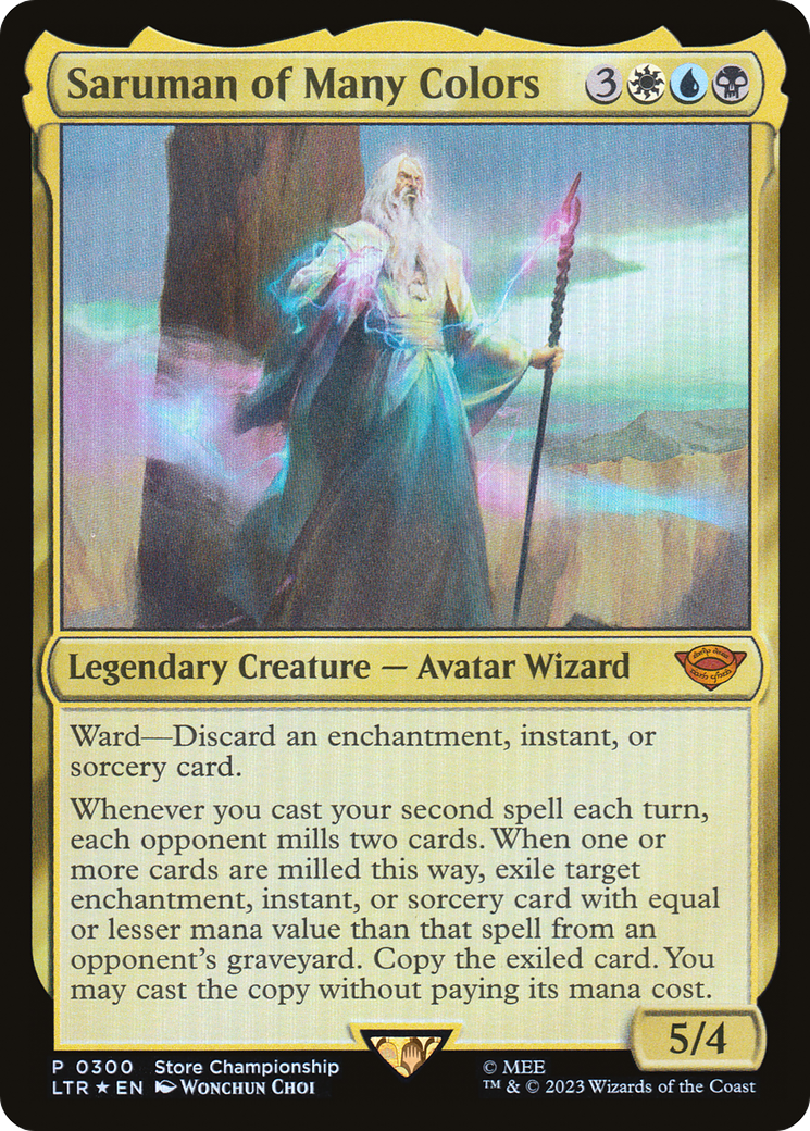 Saruman of Many Colors (Winner) [Store Championships 2023] | L.A. Mood Comics and Games