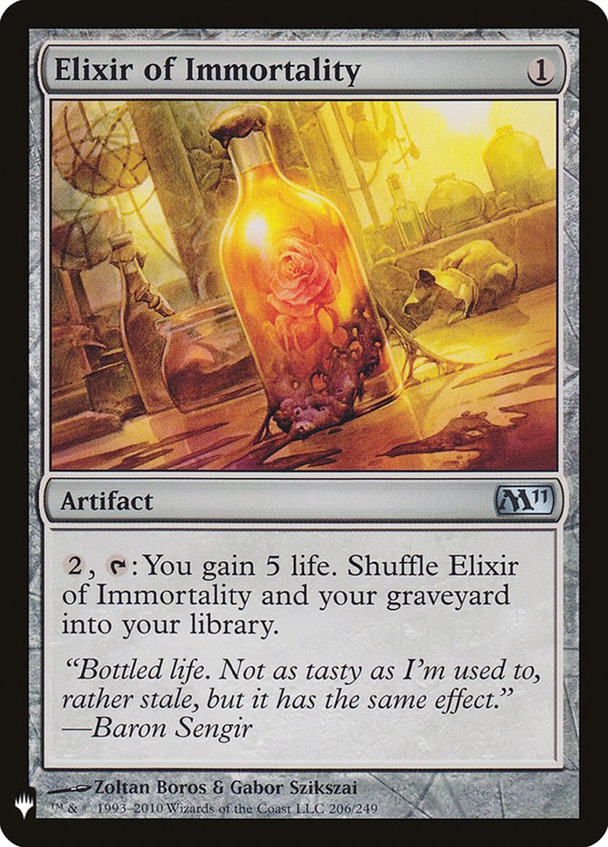 Elixir of Immortality [Mystery Booster] | L.A. Mood Comics and Games