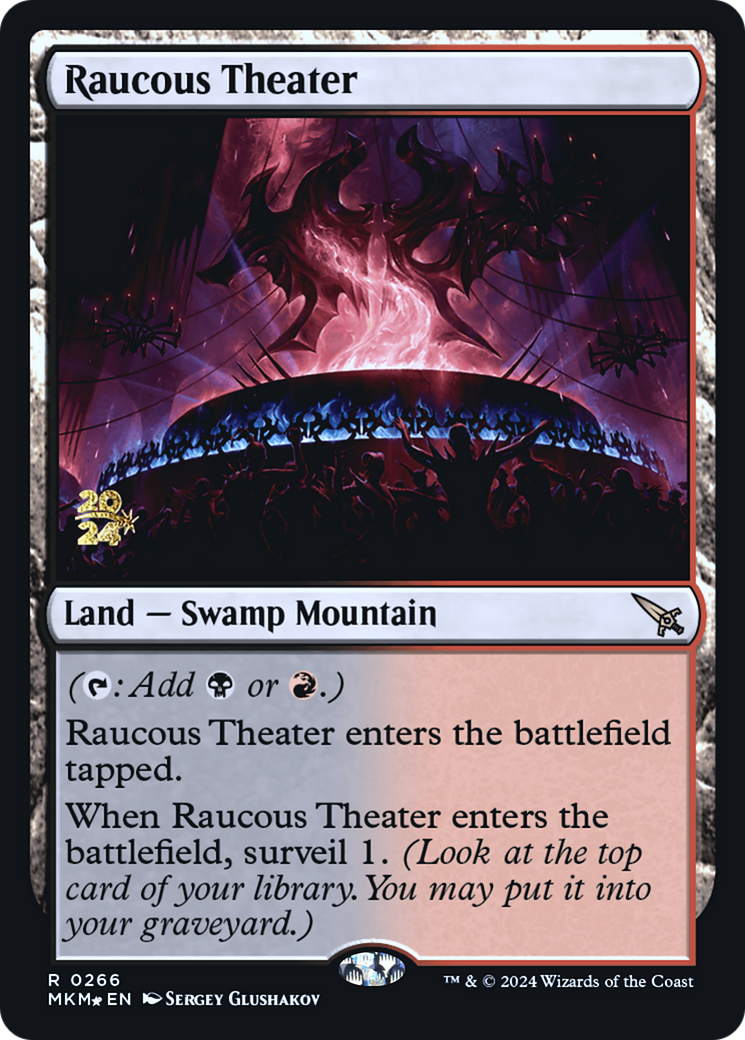 Raucous Theater [Murders at Karlov Manor Prerelease Promos] | L.A. Mood Comics and Games