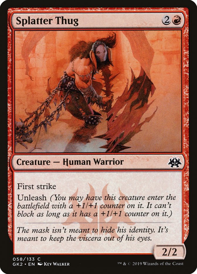 Splatter Thug [Ravnica Allegiance Guild Kit] | L.A. Mood Comics and Games