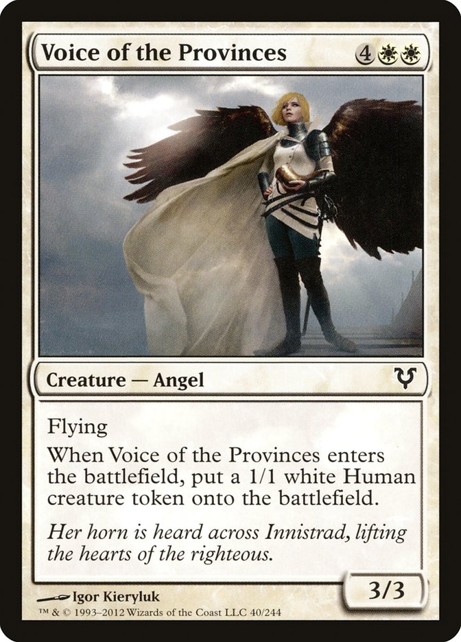 Voice of the Provinces [Avacyn Restored] | L.A. Mood Comics and Games