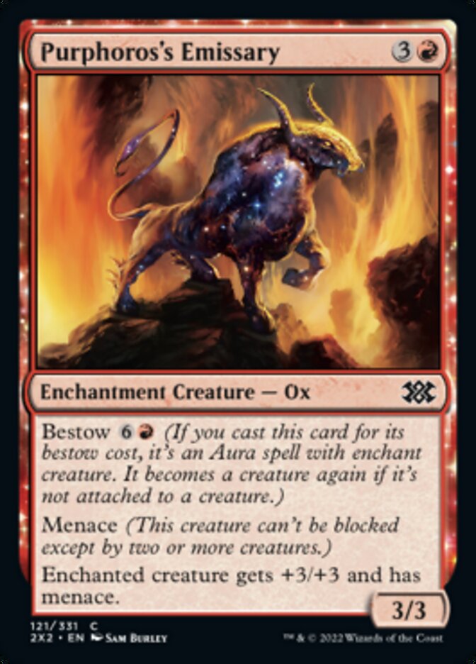 Purphoros's Emissary [Double Masters 2022] | L.A. Mood Comics and Games
