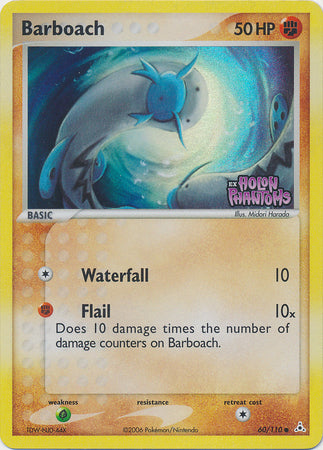 Barboach (60/110) (Stamped) [EX: Holon Phantoms] | L.A. Mood Comics and Games