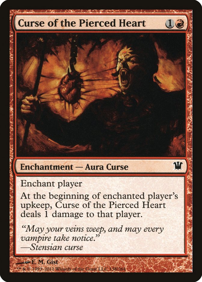 Curse of the Pierced Heart [Innistrad] | L.A. Mood Comics and Games