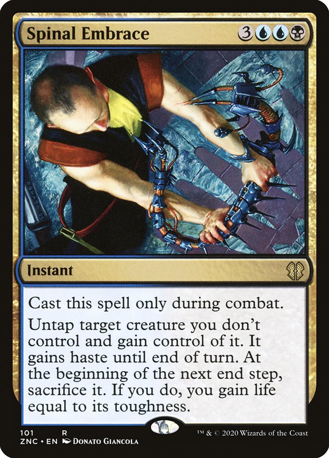 Spinal Embrace [Zendikar Rising Commander] | L.A. Mood Comics and Games