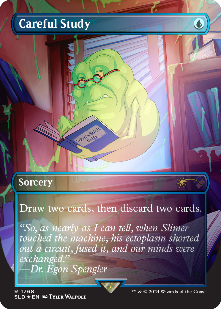 Careful Study (Rainbow Foil) [Secret Lair Drop Series] | L.A. Mood Comics and Games