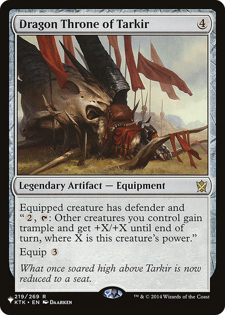 Dragon Throne of Tarkir [The List] | L.A. Mood Comics and Games