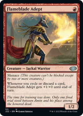 Flameblade Adept [Jumpstart 2022] | L.A. Mood Comics and Games