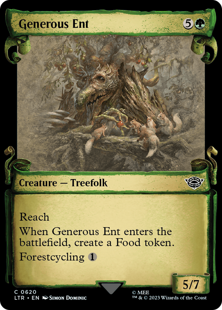 Generous Ent [The Lord of the Rings: Tales of Middle-Earth Showcase Scrolls] | L.A. Mood Comics and Games