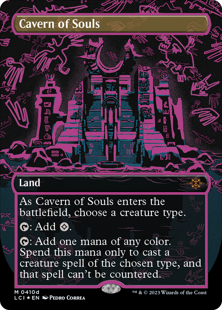 Cavern of Souls (0410d) (Borderless) [The Lost Caverns of Ixalan] | L.A. Mood Comics and Games