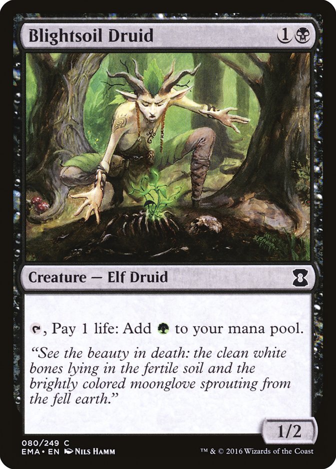Blightsoil Druid [Eternal Masters] | L.A. Mood Comics and Games