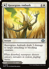Razorgrass Ambush // Razorgrass Field [Modern Horizons 3] | L.A. Mood Comics and Games