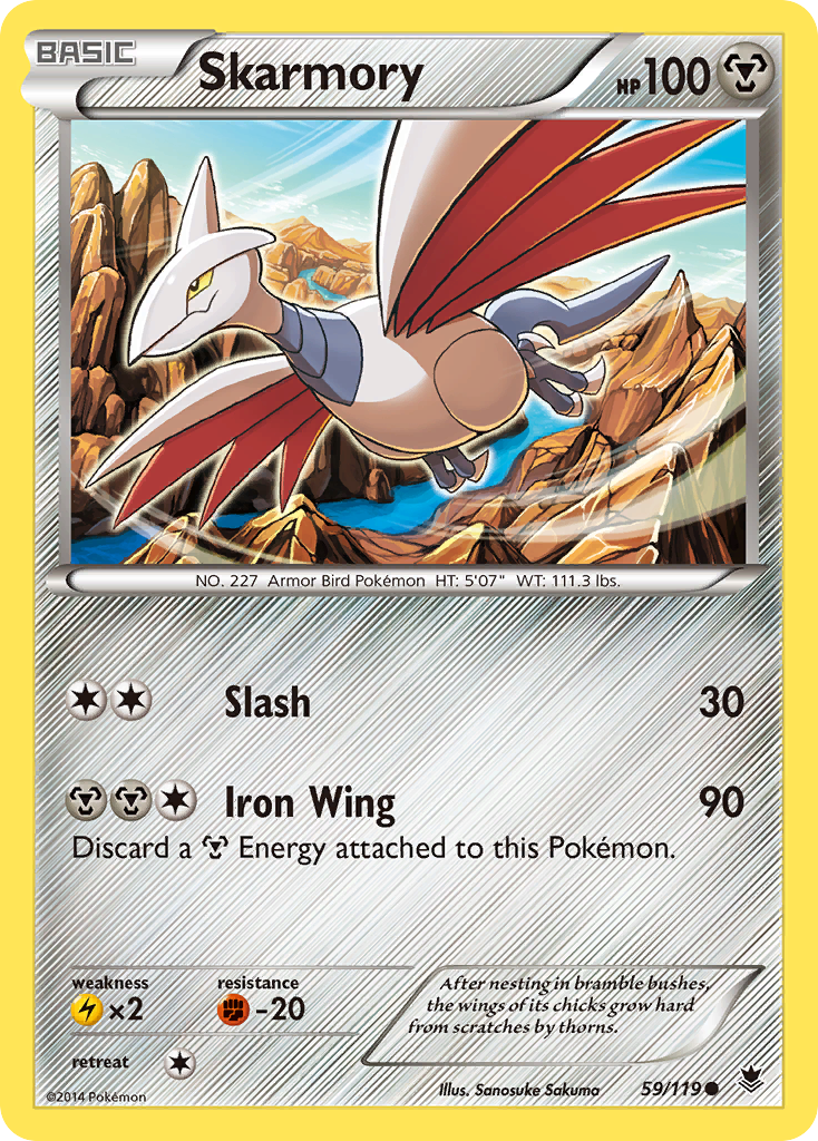 Skarmory (59/119) [XY: Phantom Forces] | L.A. Mood Comics and Games