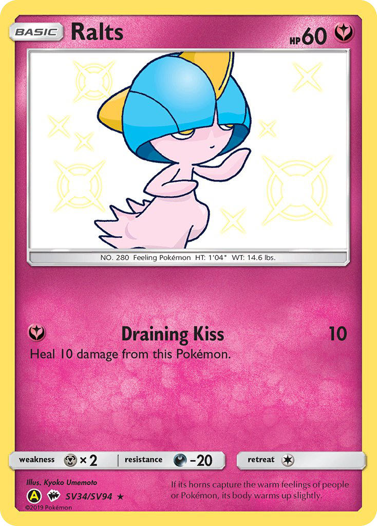 Ralts (SV34/SV94) [Sun & Moon: Hidden Fates - Shiny Vault] | L.A. Mood Comics and Games