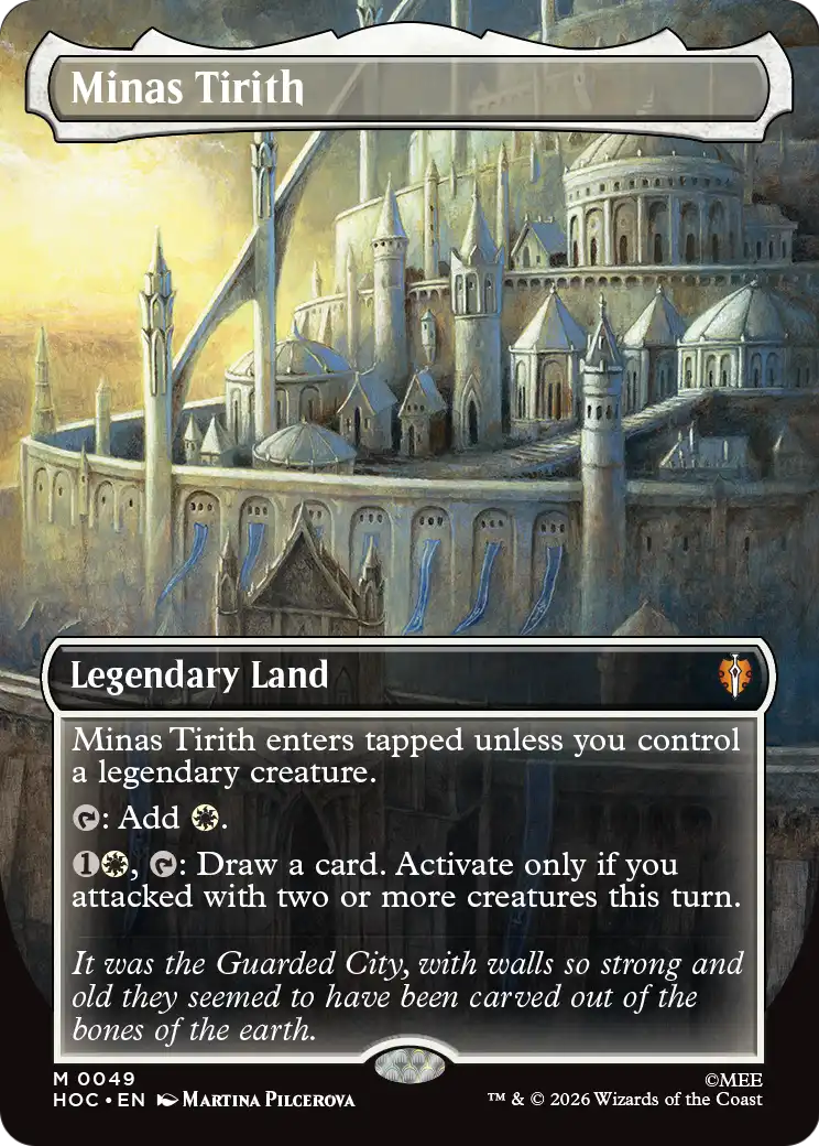 Minas Tirith (Borderless) [The Hobbit: Eternal-Legal] | L.A. Mood Comics and Games