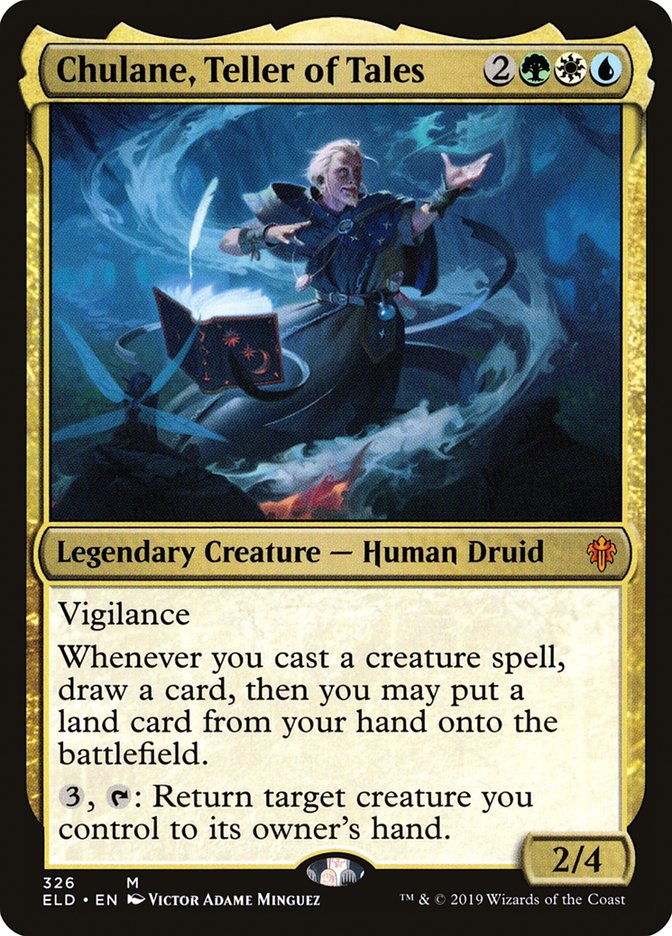 Chulane, Teller of Tales [Throne of Eldraine] | L.A. Mood Comics and Games