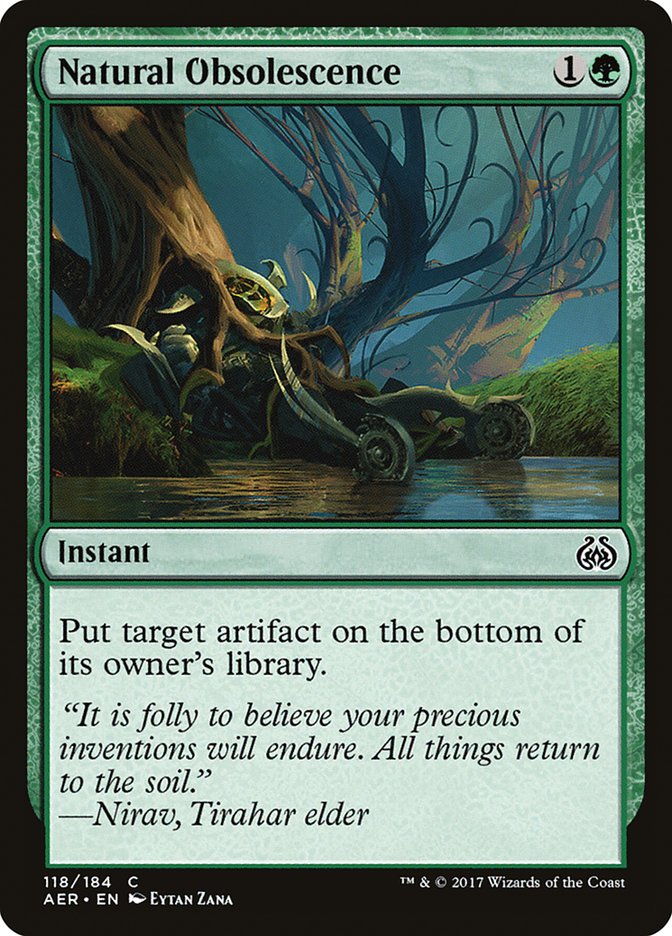 Natural Obsolescence [Aether Revolt] | L.A. Mood Comics and Games