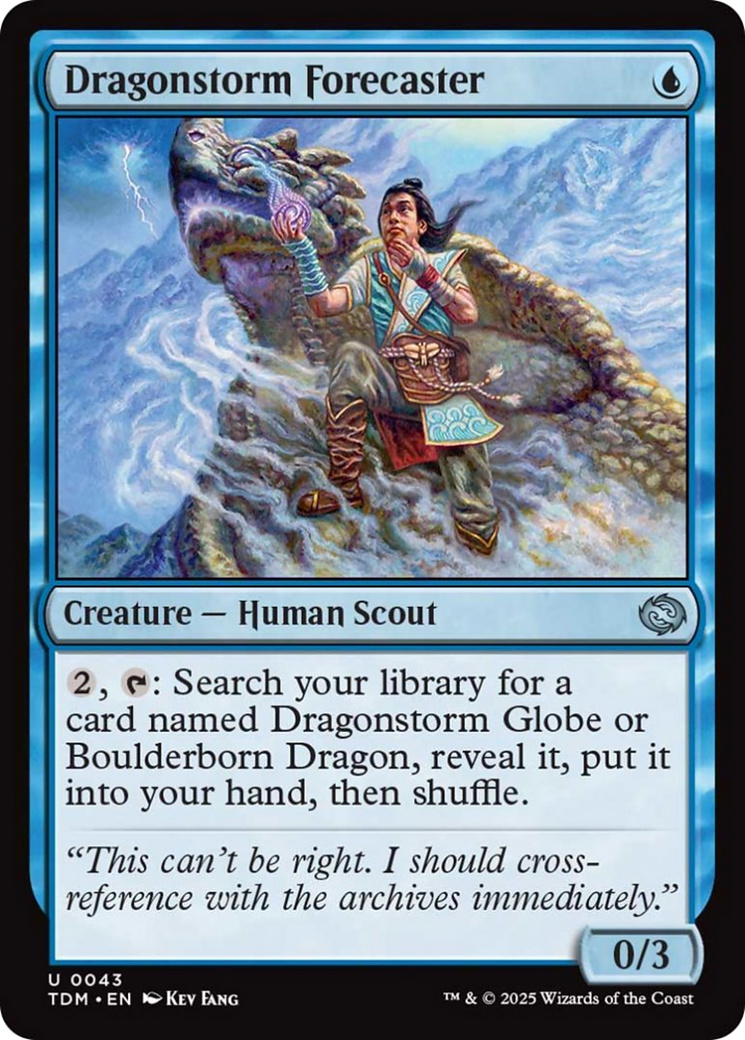 Dragonstorm Forecaster [Tarkir: Dragonstorm] | L.A. Mood Comics and Games