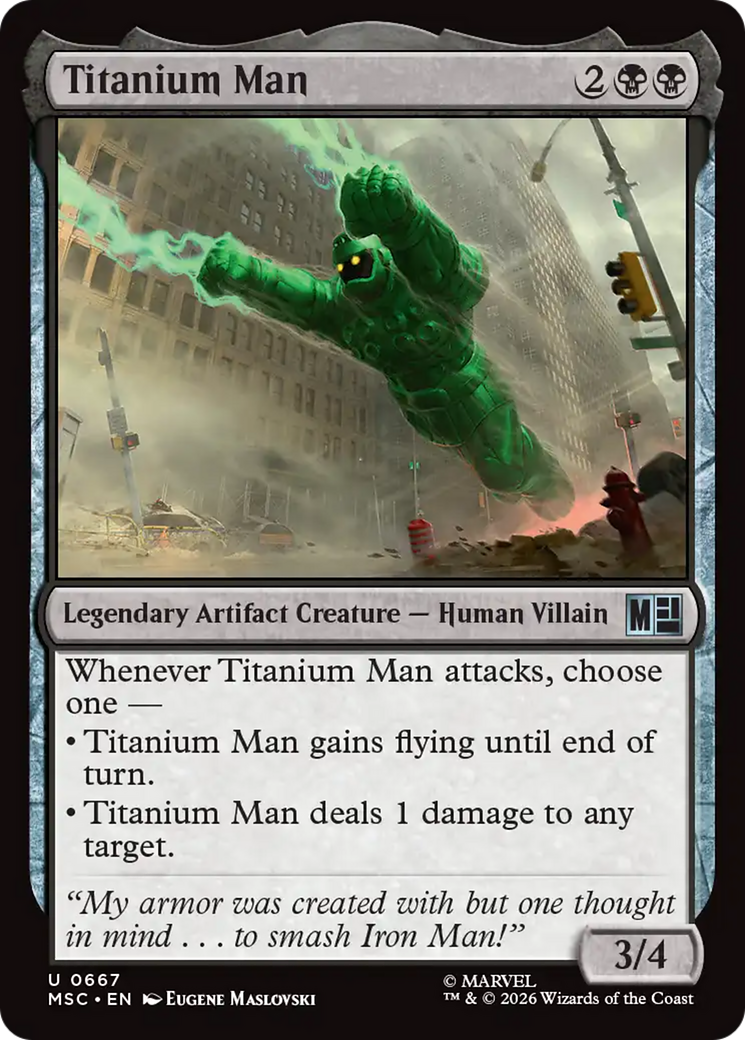 Titanium Man [Marvel Super Heroes Commander] | L.A. Mood Comics and Games