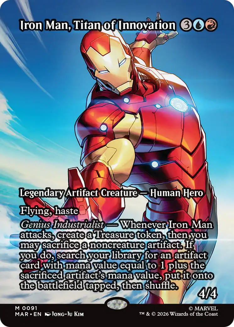 Iron Man, Titan of Innovation (Borderless) [Marvel Universe: Eternal-Legal] | L.A. Mood Comics and Games