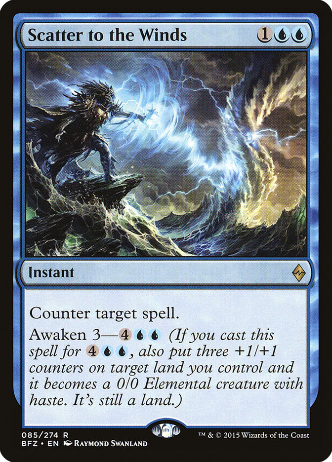 Scatter to the Winds [Battle for Zendikar] | L.A. Mood Comics and Games